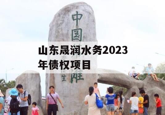 山东晟润水务2023年债权项目
