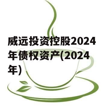 威远投资控股2024年债权资产(2024年)